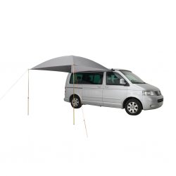 Schuifdak van 2,5 x 2,5 meter voor campers, caravans en auto's.