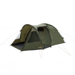 Easy Camp Kinn 5 Tent een koepeltent voor maximaal 5 personen met dubbele deuren en grote woonkamer