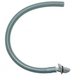 Thetford flush tube with nozzle white C200