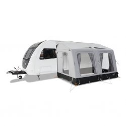 Dometic Rally Air Tour 330 S voortent met luchtkanalen.