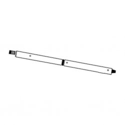 Rafter with groove for side wall 2.5 m for Thule awnings.