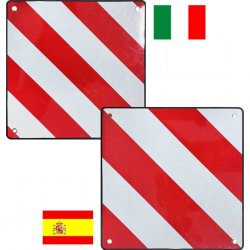 Vanheim Waarschuwingsbord uitstekende lading voor Italië en Spanje