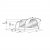 Dimensional drawing of the tent Outwell Franklin 5