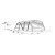 Dimensional sketch Outwell Airville 6SA Family tent