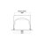 Dimensional sketch Outwell Parkville 200SA Tall Motorhome tent.