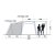 Height Outwell Oakdale 5PA tent
