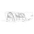 Drawing for the family tent Outwell Montana 6PE.