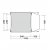 Floor plan for Outwell Beachcrest car tent