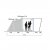 Height sketch Outwell Springville 4SA family tent