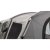 The sides open to ventilate the tent on hot days.