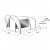 Dimensional drawing for Outwell Lawndale 4.