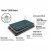 Characteristics of the tent fabric on the Outwell Springwood 5SG.