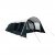 Outwell Hayward Lake 6ATC family tent with closed door in the front and mosquito net on the side.