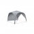 Buy a side wall to get protection from the wind.