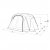 Dimensions for the tent Outwell Nevada 4