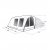 Outwell Wolfburg 450 Air Car tent 175 - 200 cm dimension sketch