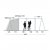 Height Outwell Stonehill 7 Air family tent