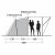 Height sketch for Camping Tent Outwell Sky 4