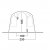 Afmetingen van de deur Outwell San Antonio 2 Air