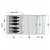 Plattegrond van de Outwell Florida 5 Air familietent