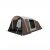 Outwell Nashville 5 Air TC met open voorkant waardoor een zonbeschermde ingang ontstaat