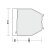 Floorplan for the Easy Camp Shamrock car tent