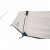 Heavy-duty fiberglass rods and reinforced brackets for tent ropes at Easy Camp Alicante 600 Twin.
