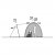 Hoogte voor tent en slaapcabine Easy Camp Kinn 5