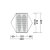 Floor plan for Robens Boulder 2 2-person dome tent