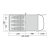 Floor plan for Robens Wolf Moon 4XP camp tent.