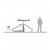 Elevation drawing for Robens Chaser 2 tents.