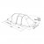 The dimensions of the Nordic Lynx 3, 4 season tent
