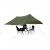 Twin Summit Shelter PRS med bord och stolar.