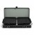 The gas stove comes with a grill plate and a frying plate.