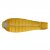 Extra insulation around the feet, zipper and neck gives the sleeping bag an even temperature even when it's really cold.