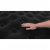 The upper side is in velor wich gives a good feeling on the air bed.