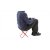Robens Discover stool for hiking and tents has a seat height of 26 cm