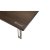 The top of the camping table is resistant to weather, heat and wear.