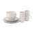 Outwell Dahlia - camping service for 4 people in melamine.