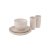 Outwell Freesia Servis in Melamine for 4 people, perfect for camping and outdoor life.