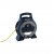 The cable reel is connected with CEE and has a built-in LED lamp