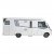 Insulates against heat and cold through the windscreen of the mobile home.