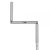 The awning crank has a folding handle