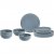 Brunner Middag Dolomit Blauw 12-delig - Antislip