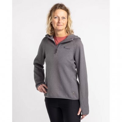 Pinewood Everyday Travel Hoodie Dames - Grijs Gemêleerd
