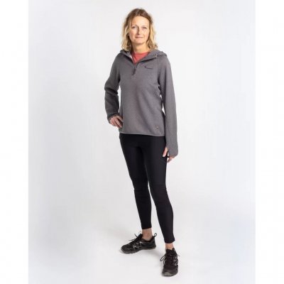 Pinewood Everyday Travel Hoodie Dames - Grijs Gemêleerd
