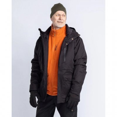Pinewood Padded Winter Parka Men Black
