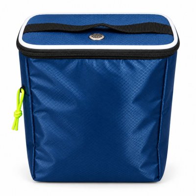 Koeltas van 5 liter met uitneembaar koelvak. Houdt voedsel 7 uur koud met koelklem.