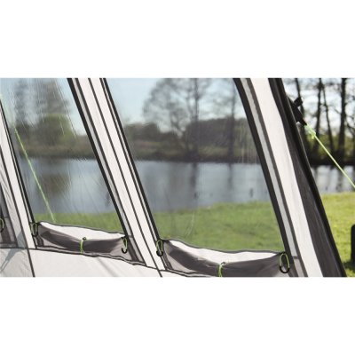 Tinted glass provides less transparency and a more pleasant light.