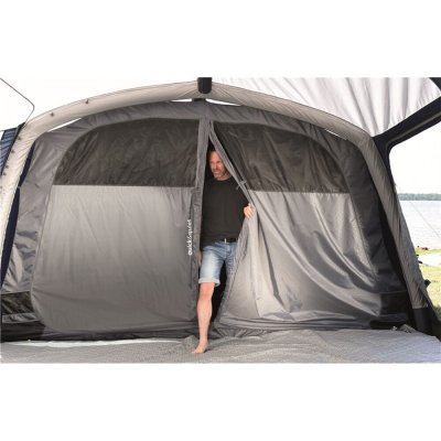 Magnetic bands on the door for the inner tent makes it easy to get in and out.